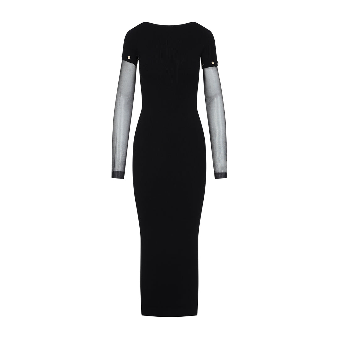Sportmax Long dresses - Black | 065ef05751cd1f4ceebbe07ab3168385412cb482