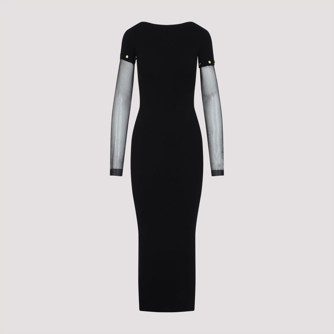 Sportmax Long dresses - Black | 13283f636004f14f78377a79dfc9e6b3bc1d473b
