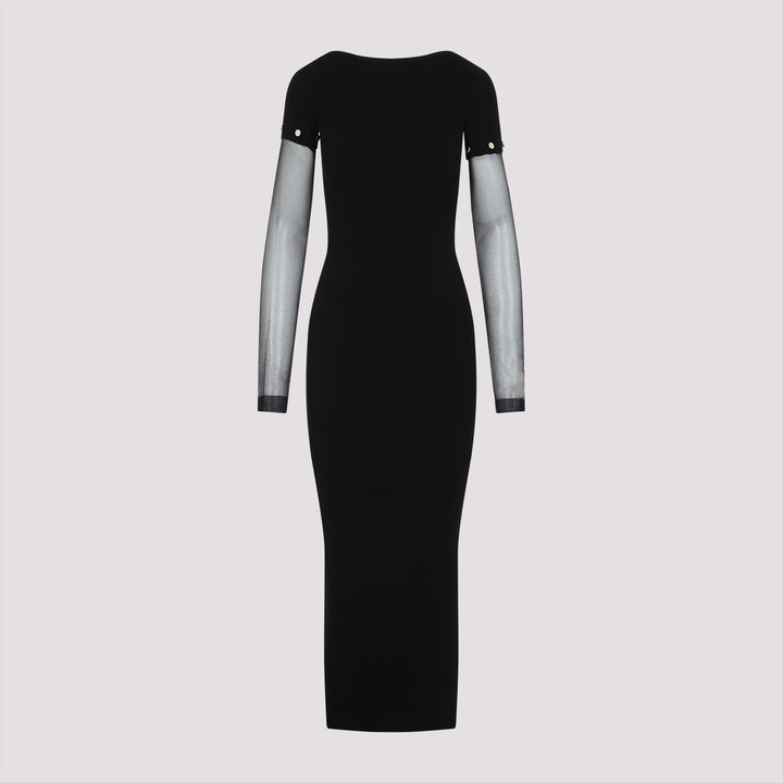 Sportmax Long dresses - Black | 13283f636004f14f78377a79dfc9e6b3bc1d473b