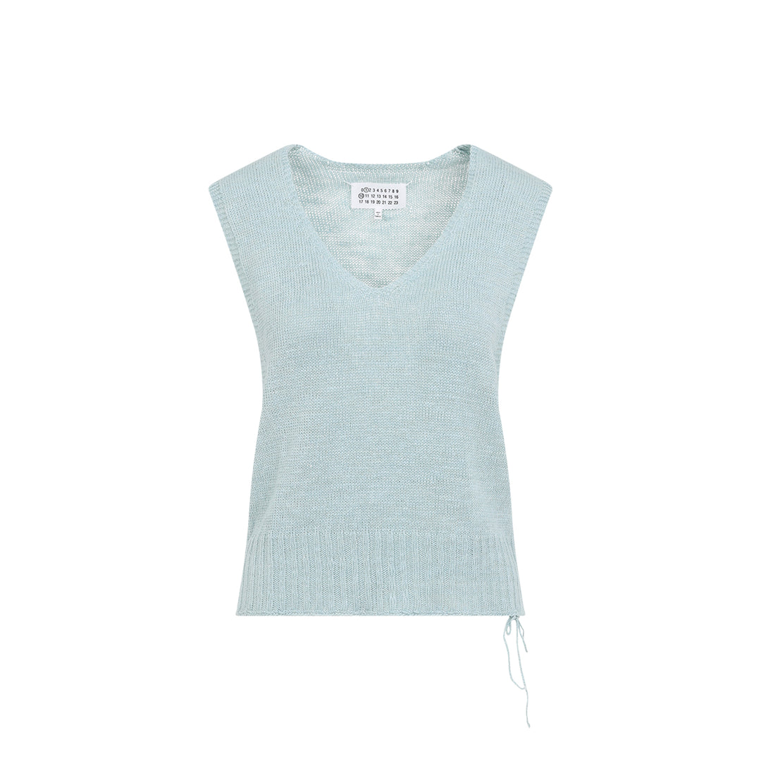 Maison Margiela Tops - Blue | d308127db984b281e7cd4dfbb630c68aa63053d7