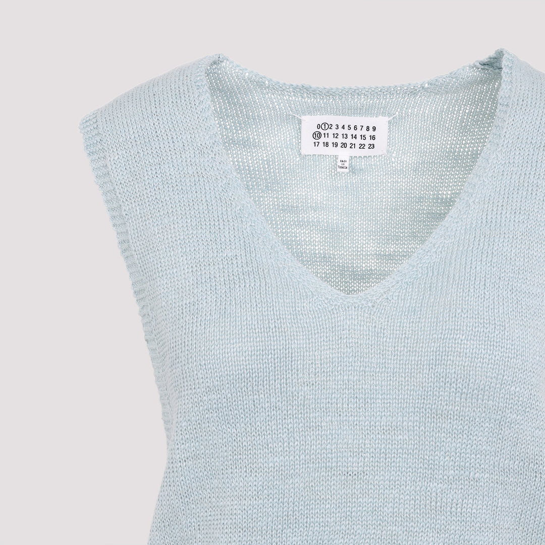 Maison Margiela Tops - Blue | 7e98d73336d847d1aa2fca6bed4b2957b92e7afd