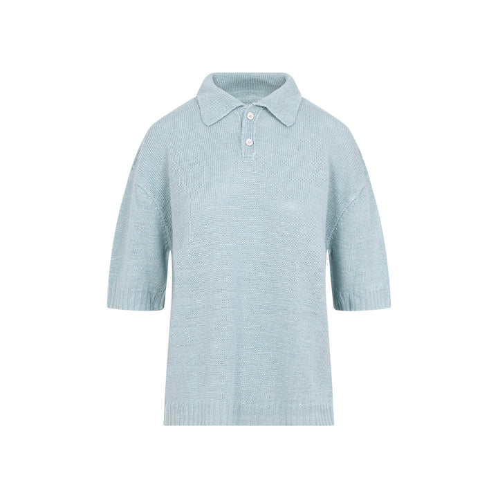 Maison Margiela Polo - Blue | ae426b75b013eb417dd7e1eb710bdb22364f56b1
