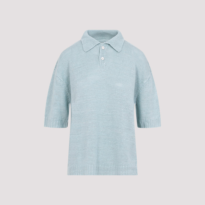 Maison Margiela Polo - Blue | 2d8d0c96f5df833f4a4dc548b9b6ea7b080b7263