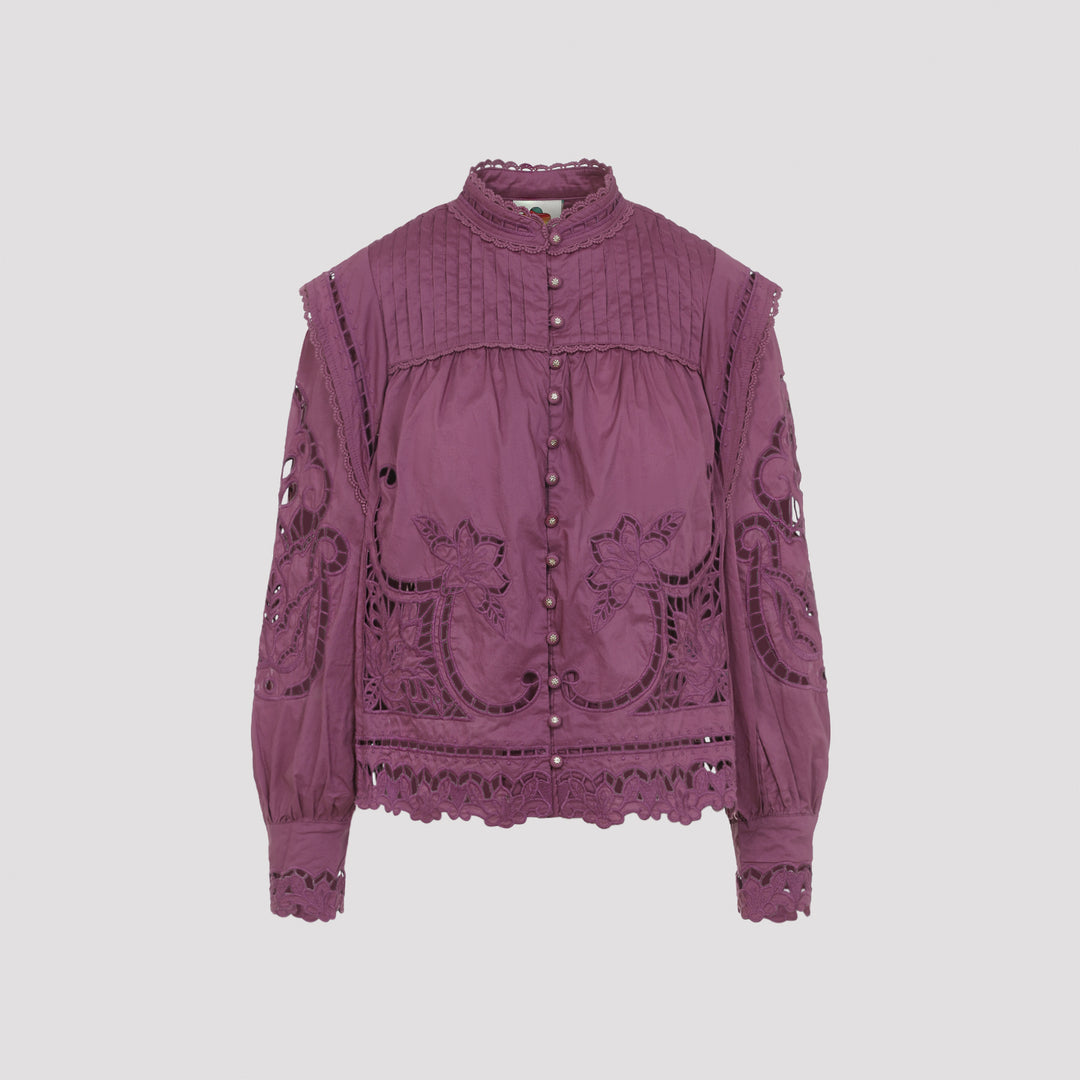 Farm Rio Shirts - Pink & Purple | 75886970be97d5e63394bc31934769edbf665916