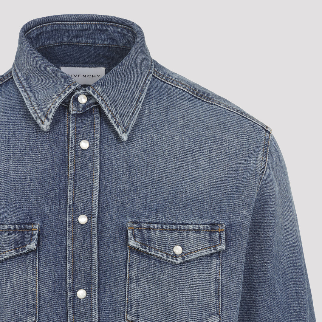 Givenchy Shirts - Blue | 78c2833559fd470320c75a508b92a2c470f26850