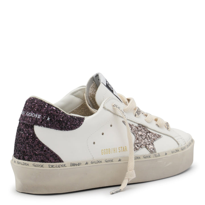 Golden Goose Sneakers - WHITE/CINDER/CABERNET | 84509edb9977fd1a788326cbee488410d5733ce2
