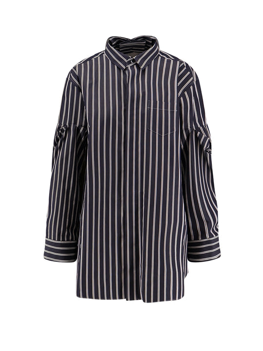 Oversize Striped Shirt
