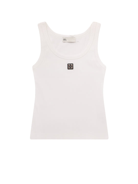 Ribbed Cotton Tank Top