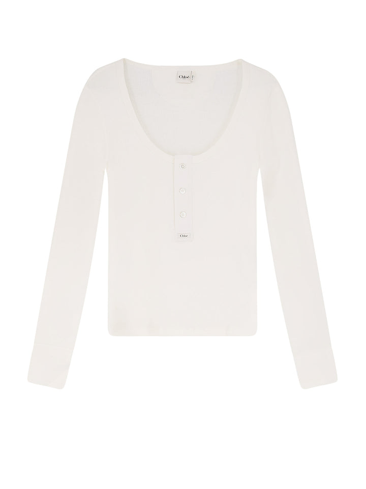 Chloè T-shirts and Polos - Iconic Milk | ddc6f42068a574cfd554094ed2b201544622a607