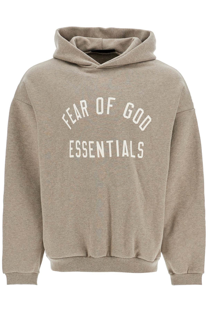 Heather Grey Cotton Zip Hoodie