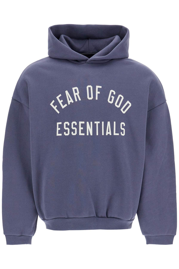 Navy Blue Oversized Cotton Hoodie