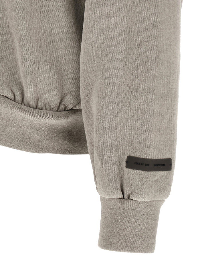 Fear Of God Essential Classic Fleece Full Zip Sweatshirt - Gray | 6b58d84d7ff7e733e9046c4a8fb11d6f2ce6b5e8