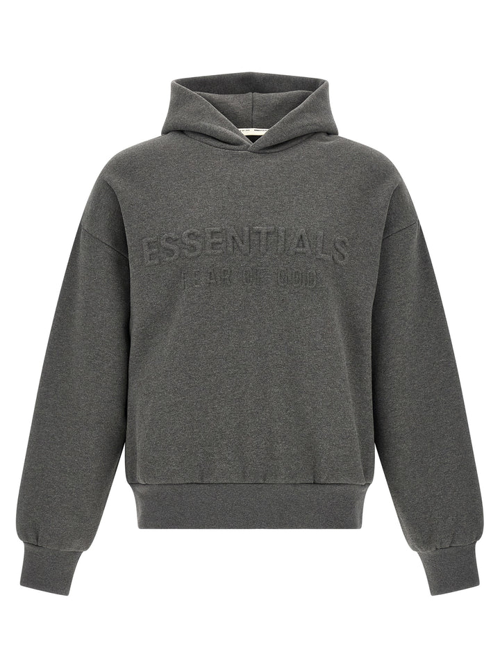 Fear Of God Essential Classic Sweatshirt - Gray | 67179173040a8de6f97fa8a06a1edb576fc7d75c