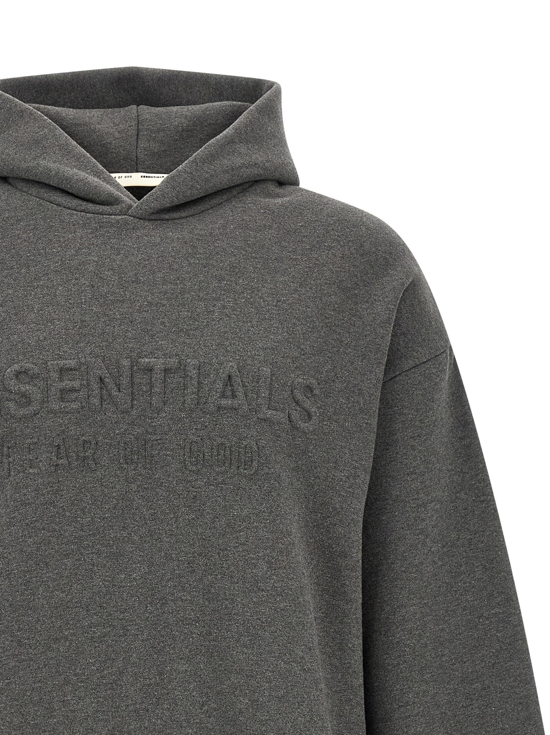 Fear Of God Essential Classic Sweatshirt - Gray | 0748bea916df10d8812e35935ae641960798eebf