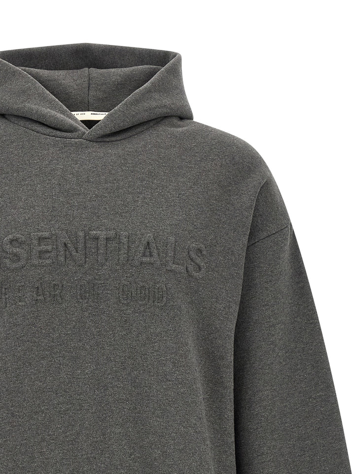 Fear Of God Essential Classic Sweatshirt - Gray | 0748bea916df10d8812e35935ae641960798eebf