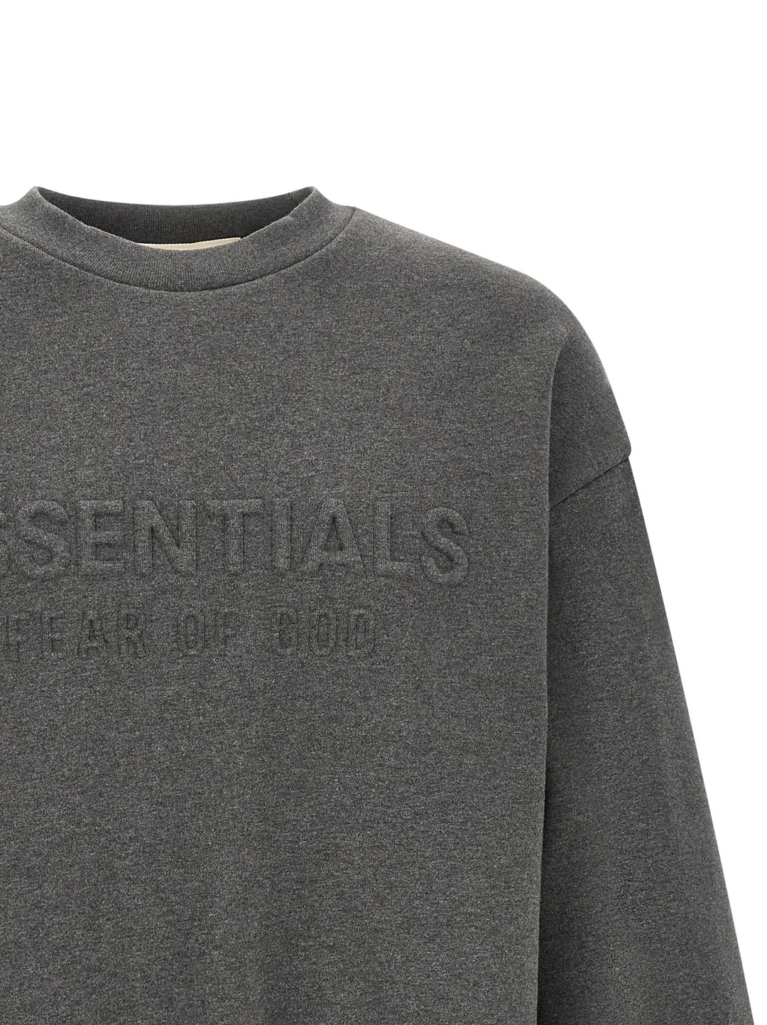 Fear Of God Essential Classic Sweatshirt - Gray | 3a3a0732fd15489d519b45cca8a37ddbc433fa01