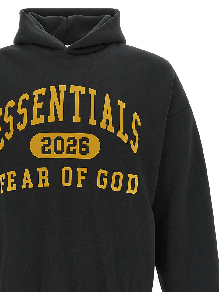 Fear Of God Essential Classic Sweatshirt - Black | 158e37c4583a6d5435754d9d45e89e9b318b8921