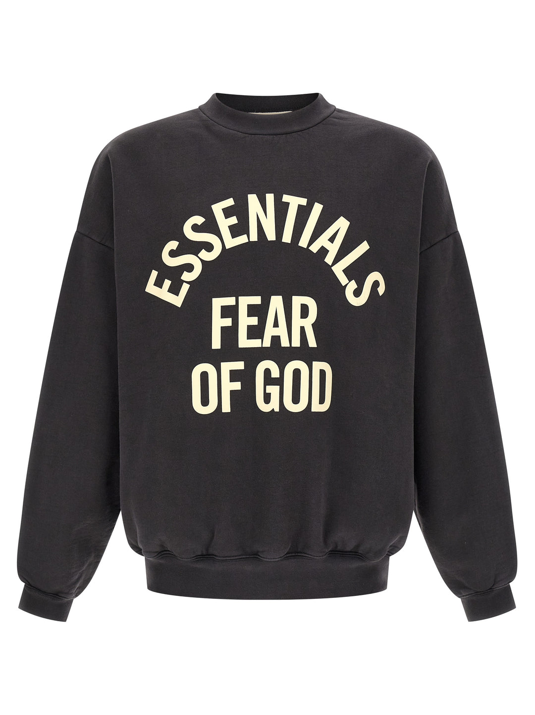 Fear Of God Essential Campus 90 Sweatshirt - Black | 1373dc58b3be4345a8fdfe0bf3741f239fdad9f8