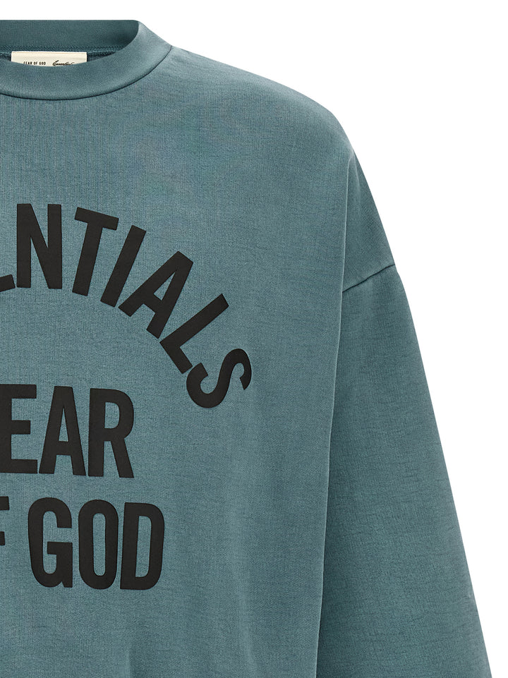 Fear Of God Essential Campus 90s Sweatshirt - Light Blue | 7a5a426124f07b9c7c7a8cb6fc21aae2c3e3c765