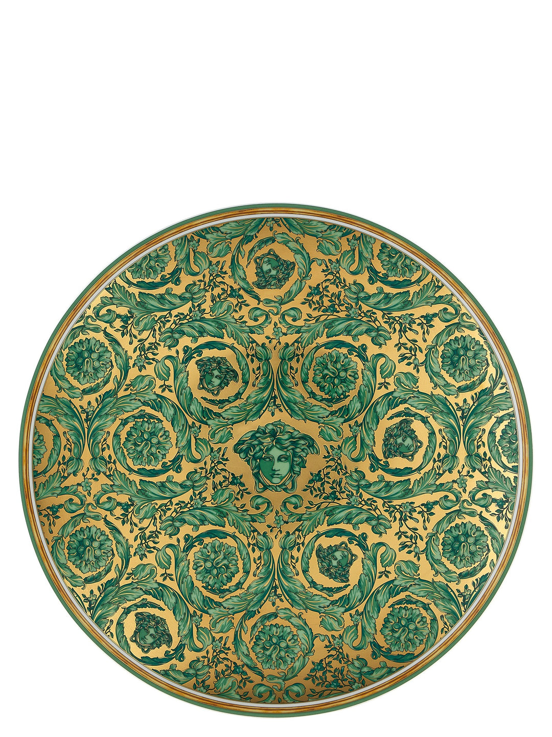 Medusa Garland Plates Green