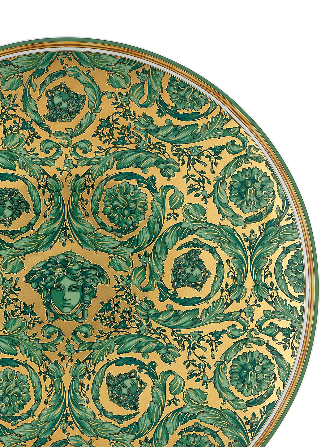 Medusa Garland Plates Green