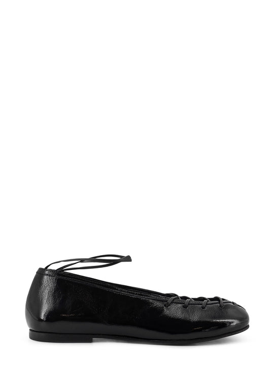 Bumi Patent Leather Ballerinas
