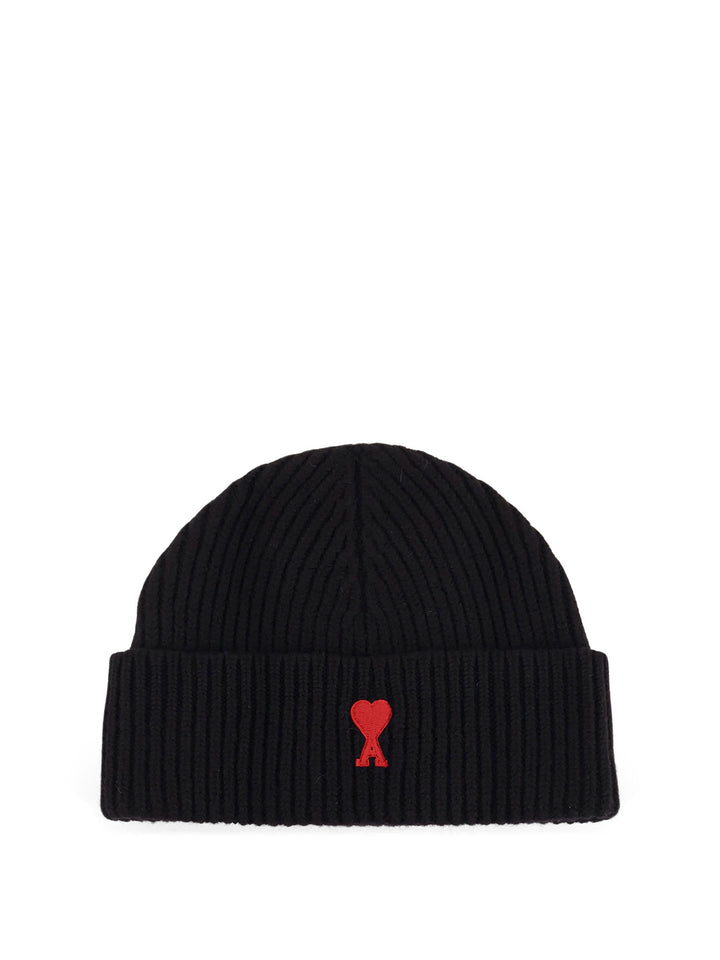 Ami Paris Hats - NOIR/ROUGE | 6f32d1a873090e0fe363d9304f3b18065843fe3d