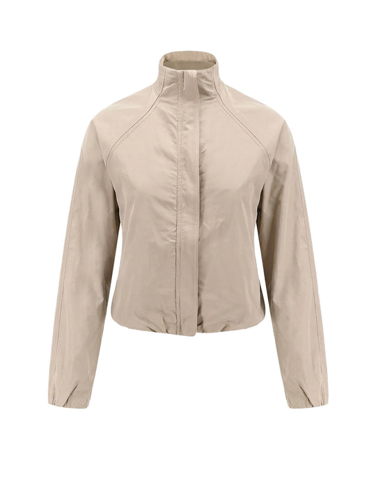 Windbreaker Nylon And Silk Jacket