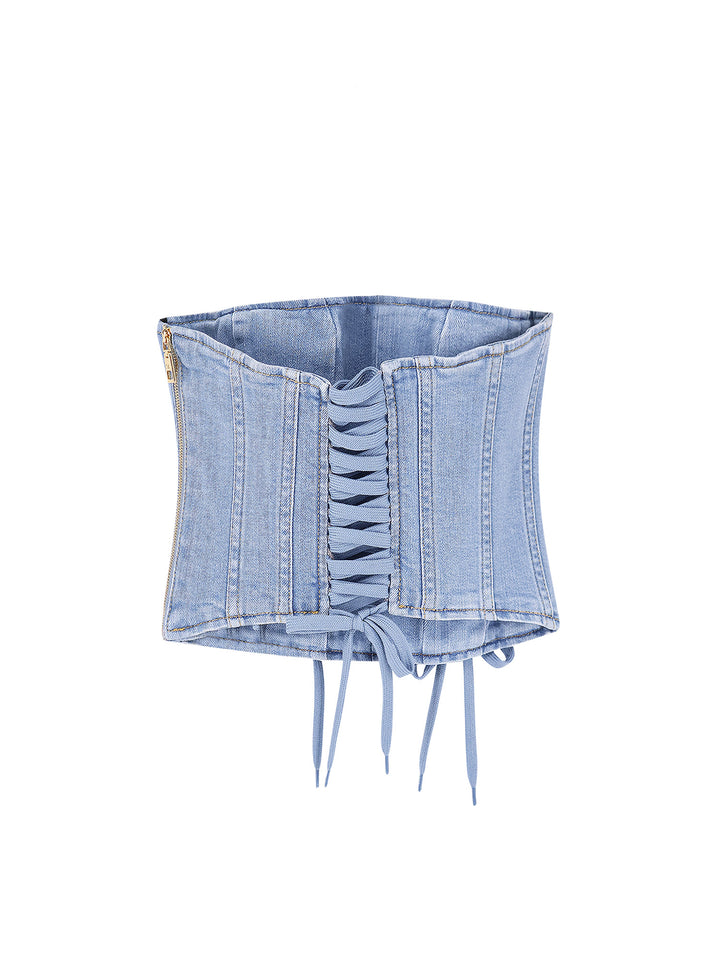 Elisabetta Franchi T-shirts and Polos - Blue and green | 49c5dc03b0021489b5135904a081ca38430351c3