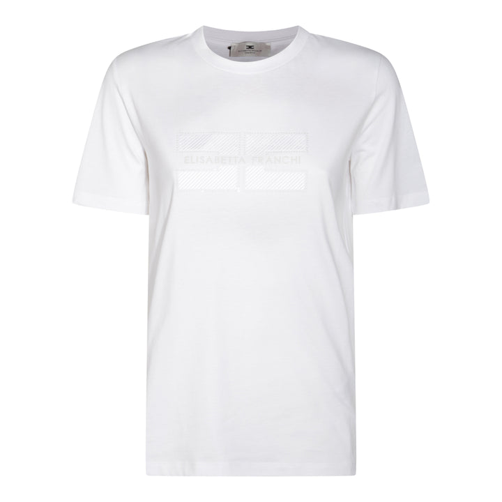 Elisabetta Franchi T-shirts and Polos - Light and natural | 7d6614ce1d5133d2d2cc0d41a3d4928eb5429107