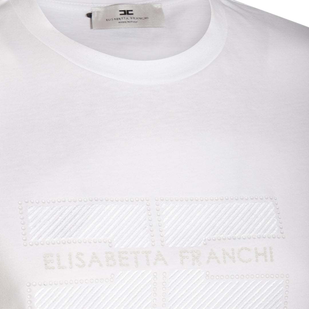 Elisabetta Franchi T-shirts and Polos - Light and natural | edd4b892e6cbe6eded668716997f0803867774ae