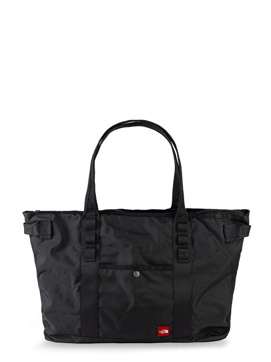 Nylon Shoulder Bag With Logo Label On The Bottom
