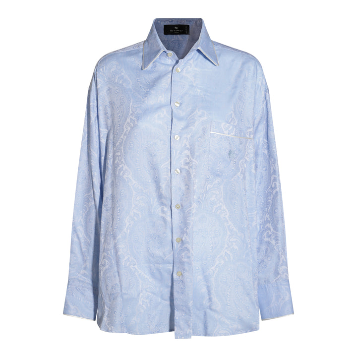 Etro Shirts - Blue and green | 2d6a7ac1b6880fa90a57be6a05365b9d88d55389