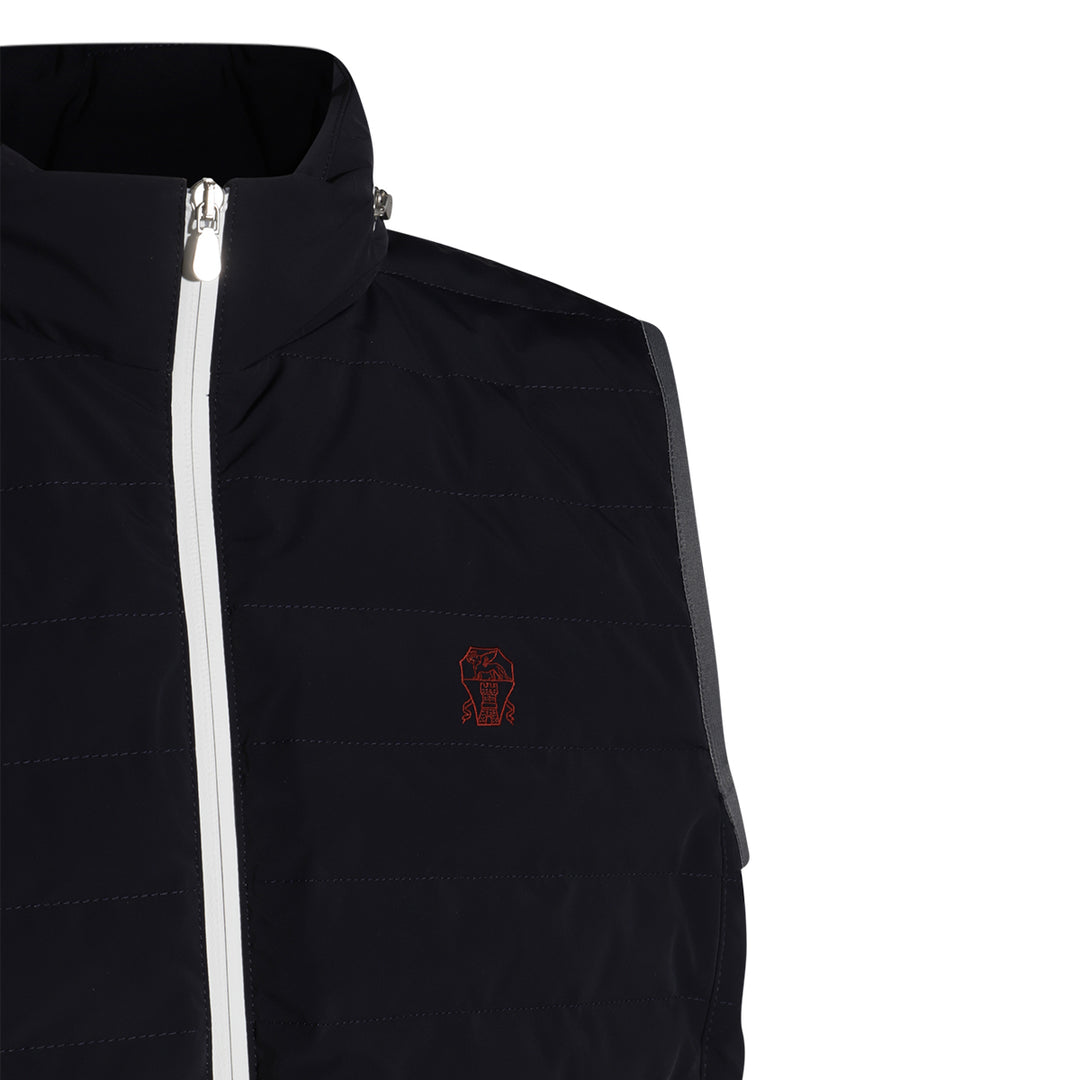 Brunello Cucinelli Coats - Blue and green | d4fdd0be2746ac20fcedce22ab59122c848b572c