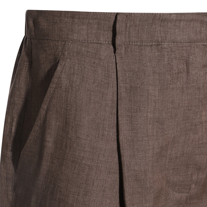 Brunello Cucinelli Shorts - Brown | c2d6f8e4664cf21b0f90901e175a4e3b5121151c