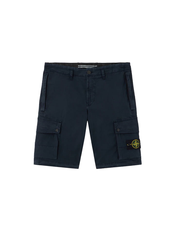 Stone Island Shorts - Blu e verdi | 6fb42f163debe212b8063a053dc9775fa54a0a05