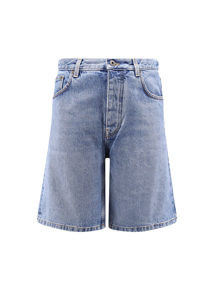 Off White Shorts - Medium Blue | 609716df022cb20840536f49a57a06808d66fcf7