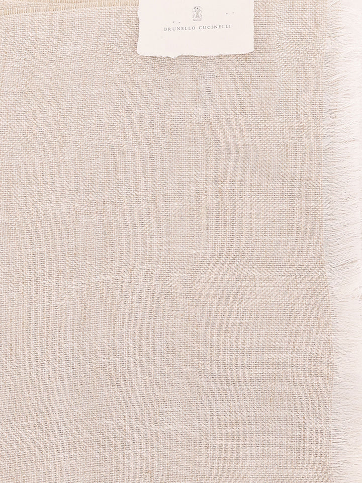Brunello Cucinelli Scarfs - BEIGE PANAMA | d796a04a5716dca48805139f0d2cd291884655bc
