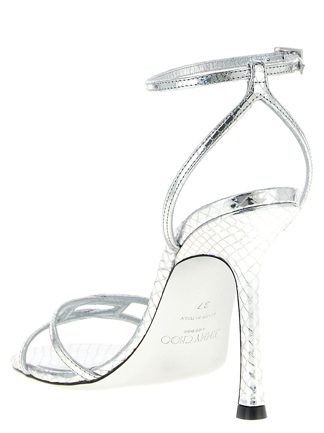 Jimmy Choo 1998 Leo Sandals - Silver | d5cd6f5695945da581771d8c799ff5a832135dae