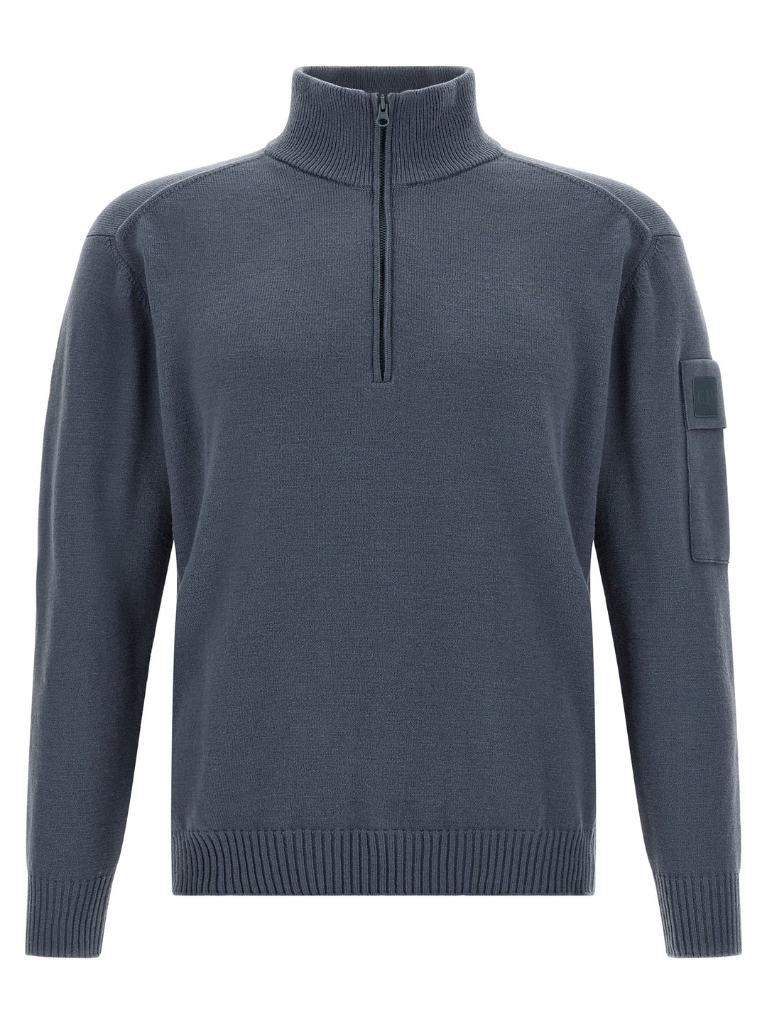 C.P. Company Half Zip Sweater Sweaters and Cardigans - Blue | 62eb74e6d2427c6d0e09a8e219efcccdcf374144