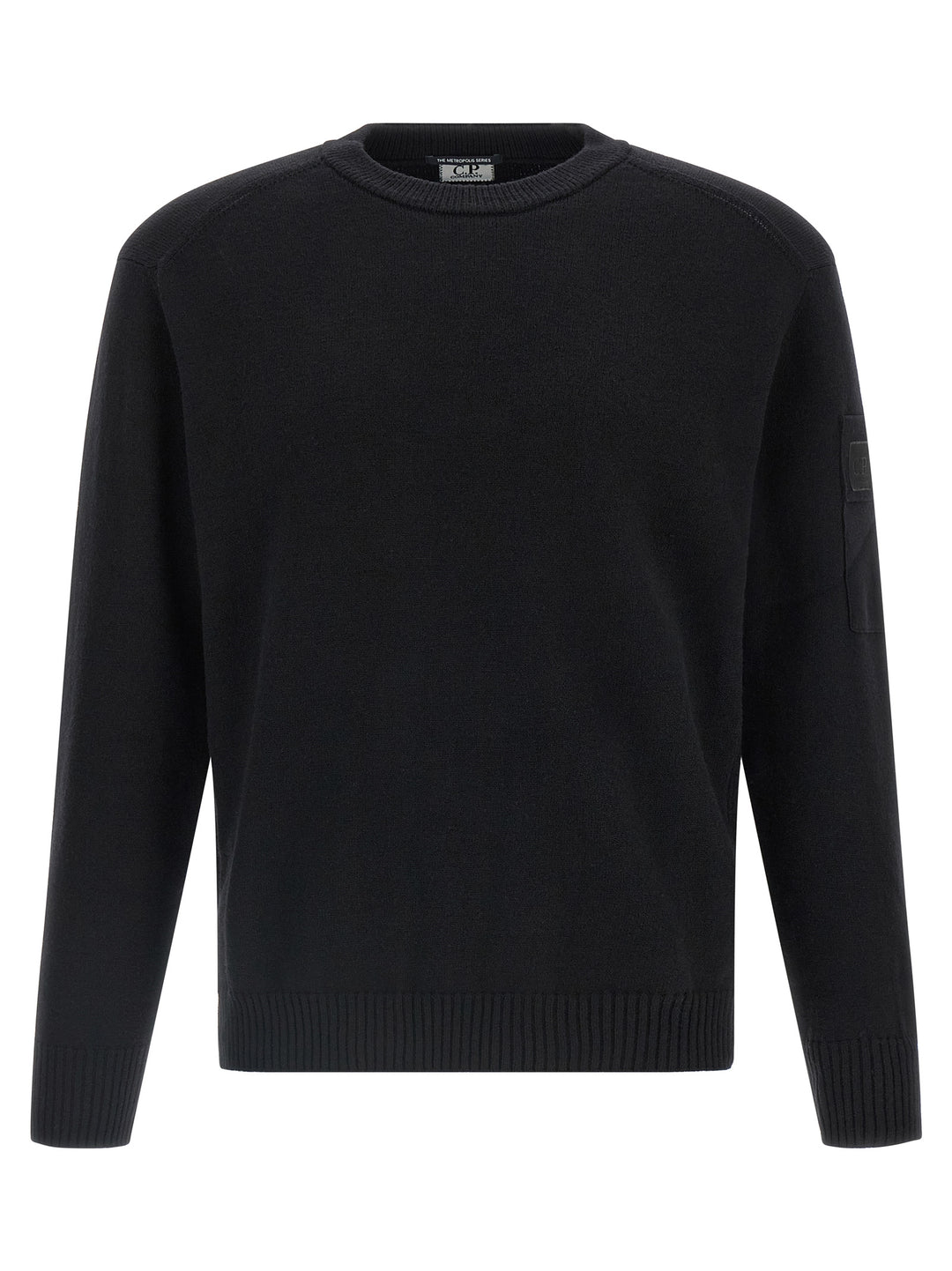 C.P. Company Extrafine Wool Sweater Sweaters and Cardigans - Black | a9aeb14df142fd07fef21f0597525cc6de40b1a3