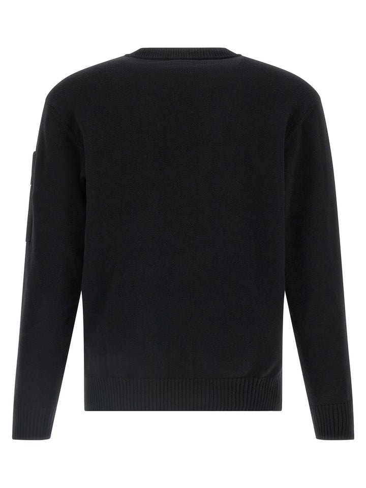 C.P. Company Extrafine Wool Sweater Sweaters and Cardigans - Black | 17e5bb0dac72c4c7ae3e4bd5a90c2e78826e905f