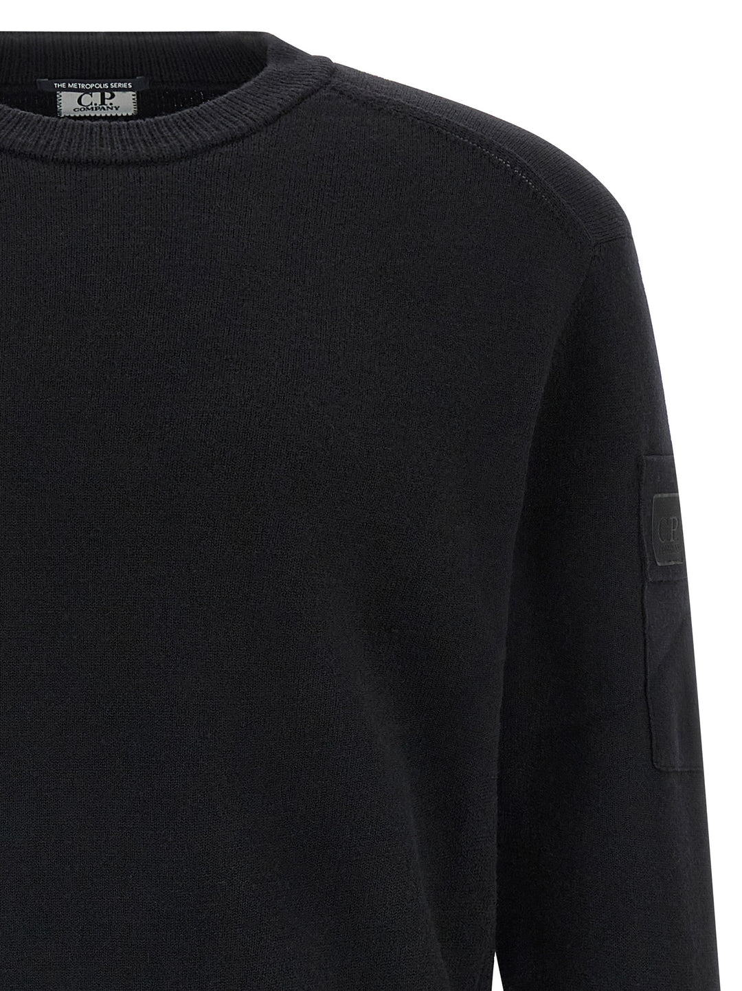 C.P. Company Extrafine Wool Sweater Sweaters and Cardigans - Black | 0e6050564f8d30c6abdd8a90166a9ac77922ffe1