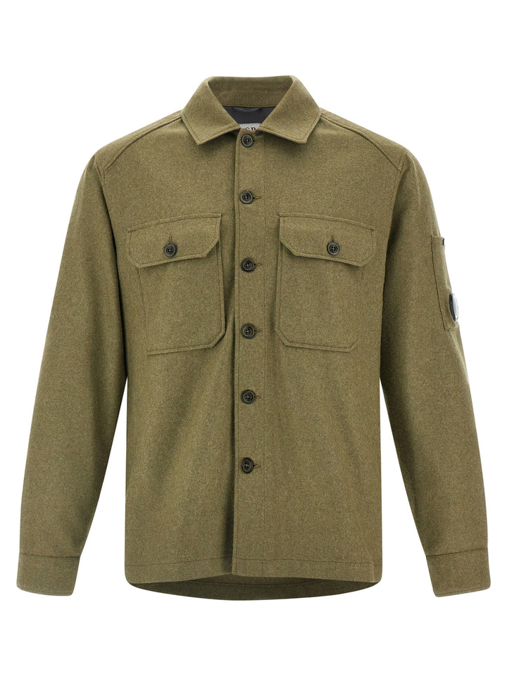 C.P. Company Wool Overshirt Shirt and Blouse - Multicolor | 6c0cd0bca1eea148eb665dff3a2dbf2c4abcee8a