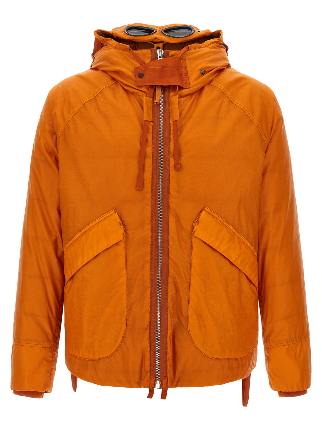 C.P. Company Medium Jacket Puffer Jackets - Orange | 01bf804d45321621b28d4694f66a321c844abb05