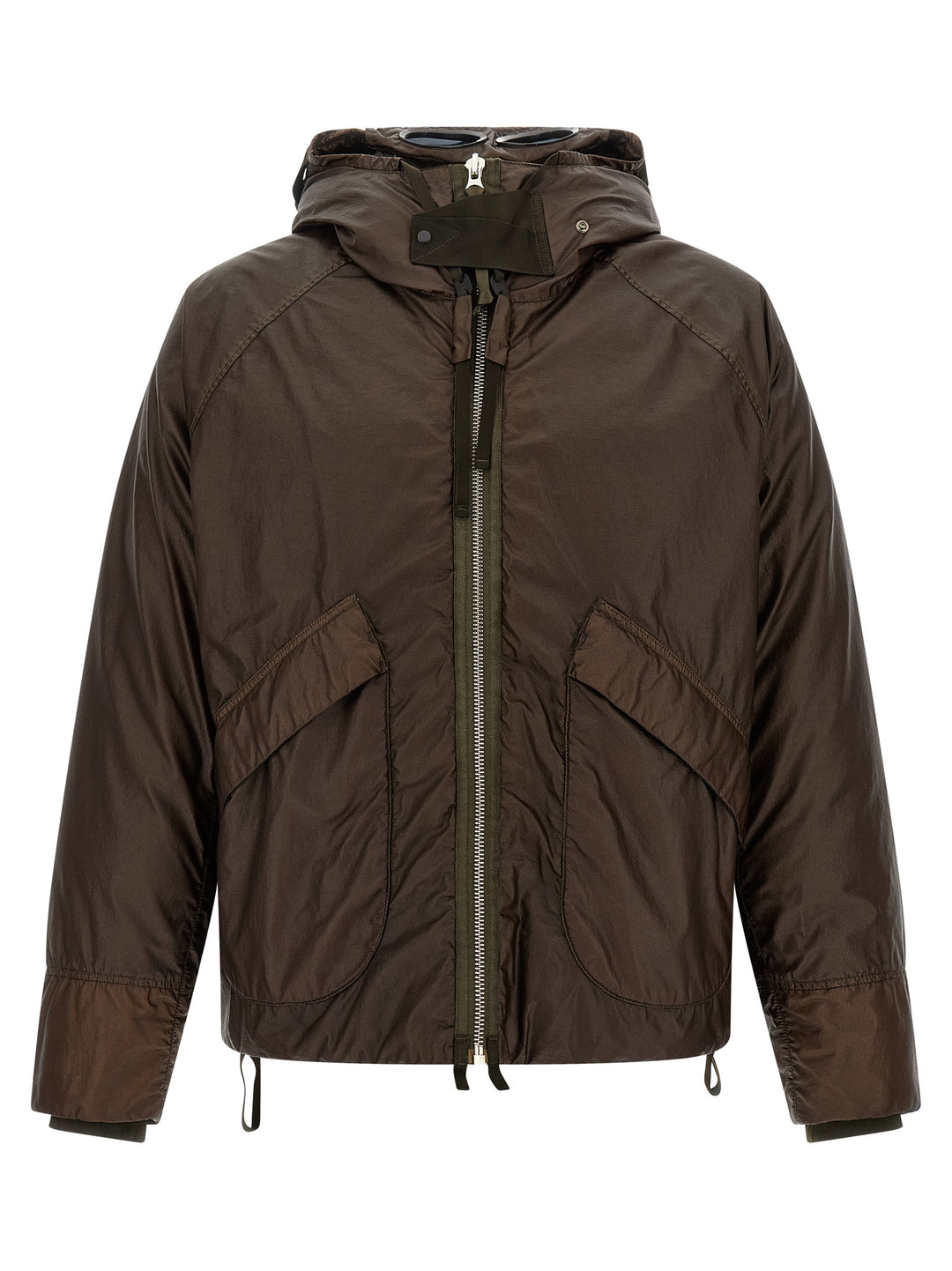 C.P. Company Medium Jacket Puffer Jackets - Brown | c91100f7e9d30b872022975db9ba3258e23e518a