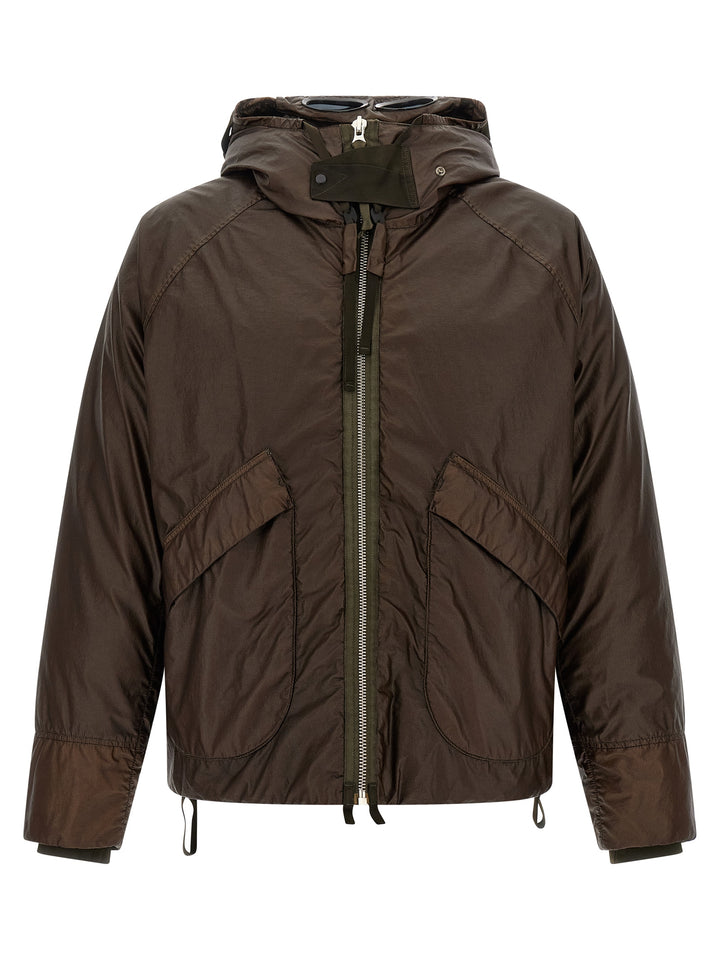 C.P. Company Medium Jacket Puffer Jackets - Brown | c91100f7e9d30b872022975db9ba3258e23e518a