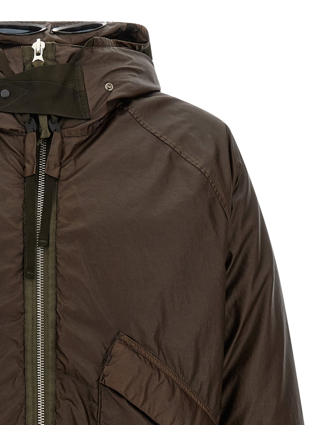 C.P. Company Medium Jacket Puffer Jackets - Brown | 4b5169f4f3894a6e3066fb8af5f22647ce41618e