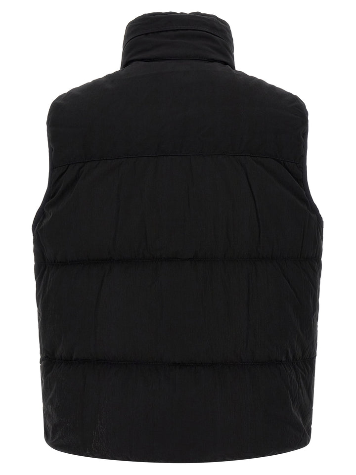 C.P. Company Eco-Chrome R Gilet - Black | 5fb8f82921930e712df4f6bbffc2a9ecc8f64893