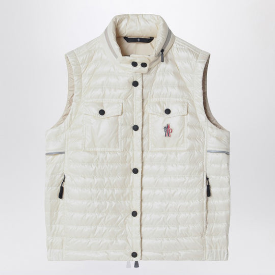 Gumiane Padded Vest White
